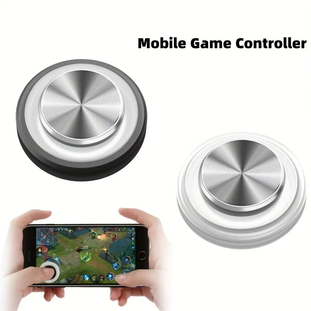 2PCS mobile game joystick controller-touch screen joypads for iPad, iPhone, Roid, Tablet & smartphone gaming-no battery needed, portable gamepad | touchscreen controller | durable joystick