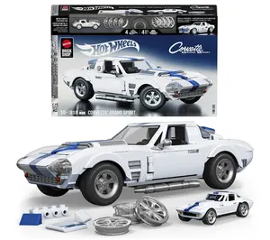 Mattel Brick Shop Hot Wheels Corvette