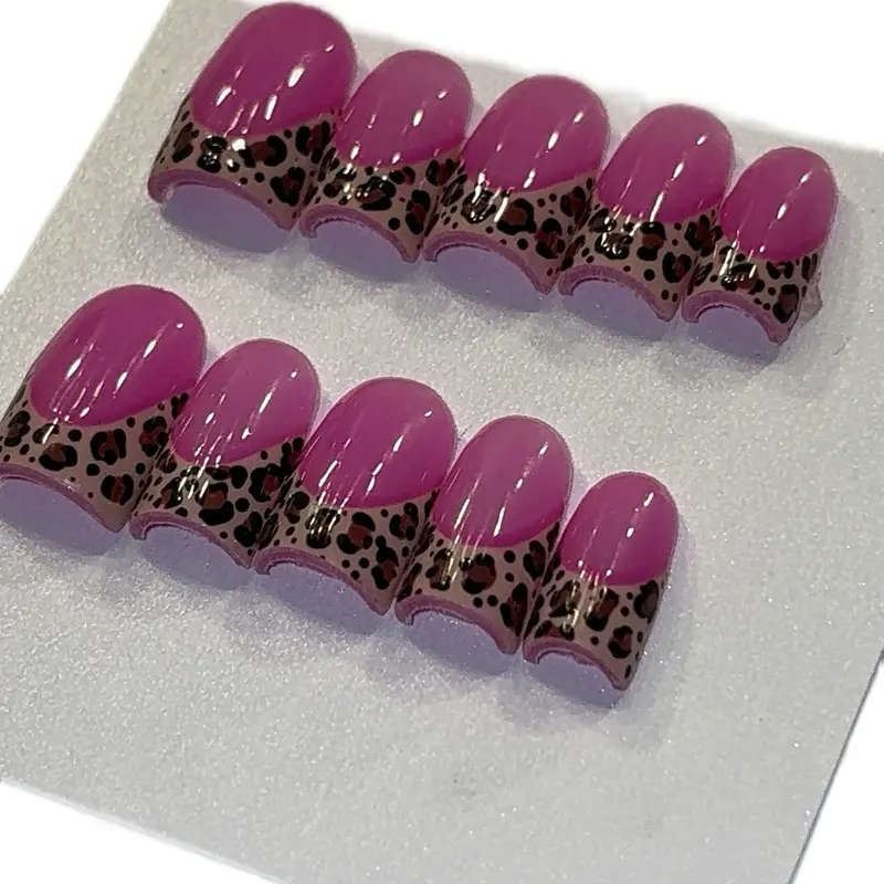 Cheetah Grl Acrylic Press on Nails