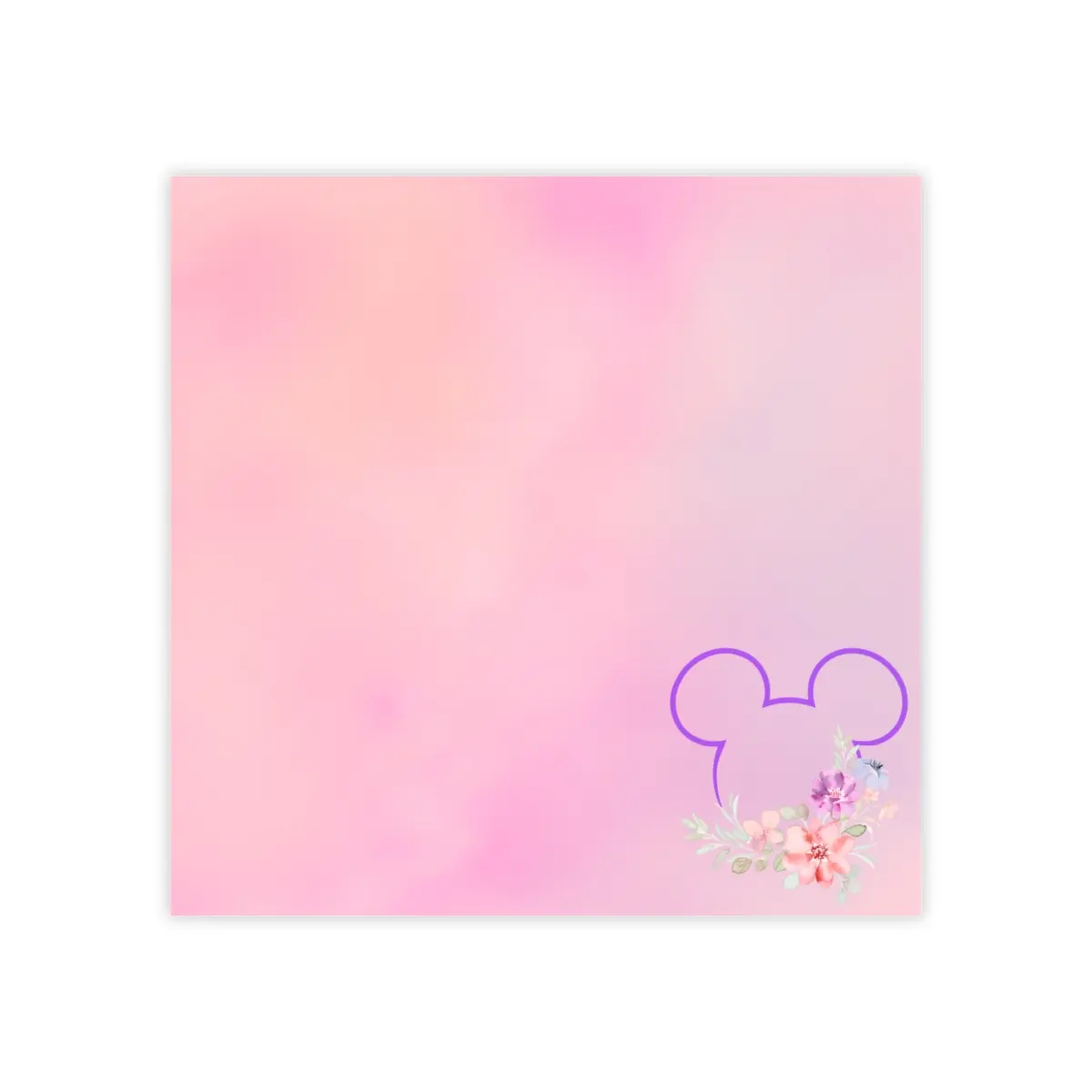 Floral, Dreamy, Flowers, Happiest Place on Earth, Sticky Notes, Office, Office Must Haves, Gift, Gift For Her, Stationery, Home Office, Notes, Post-it notes