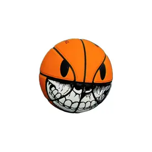 Ron English Grin Basketball Orange 7"