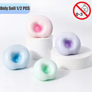 2 PCS Fidget Squishy Toys Portable Squeeze Shapeable Stress Relief Balls Sensory Focus Toys For Girls Boys Kids Adults Festival Classroom Party Gift