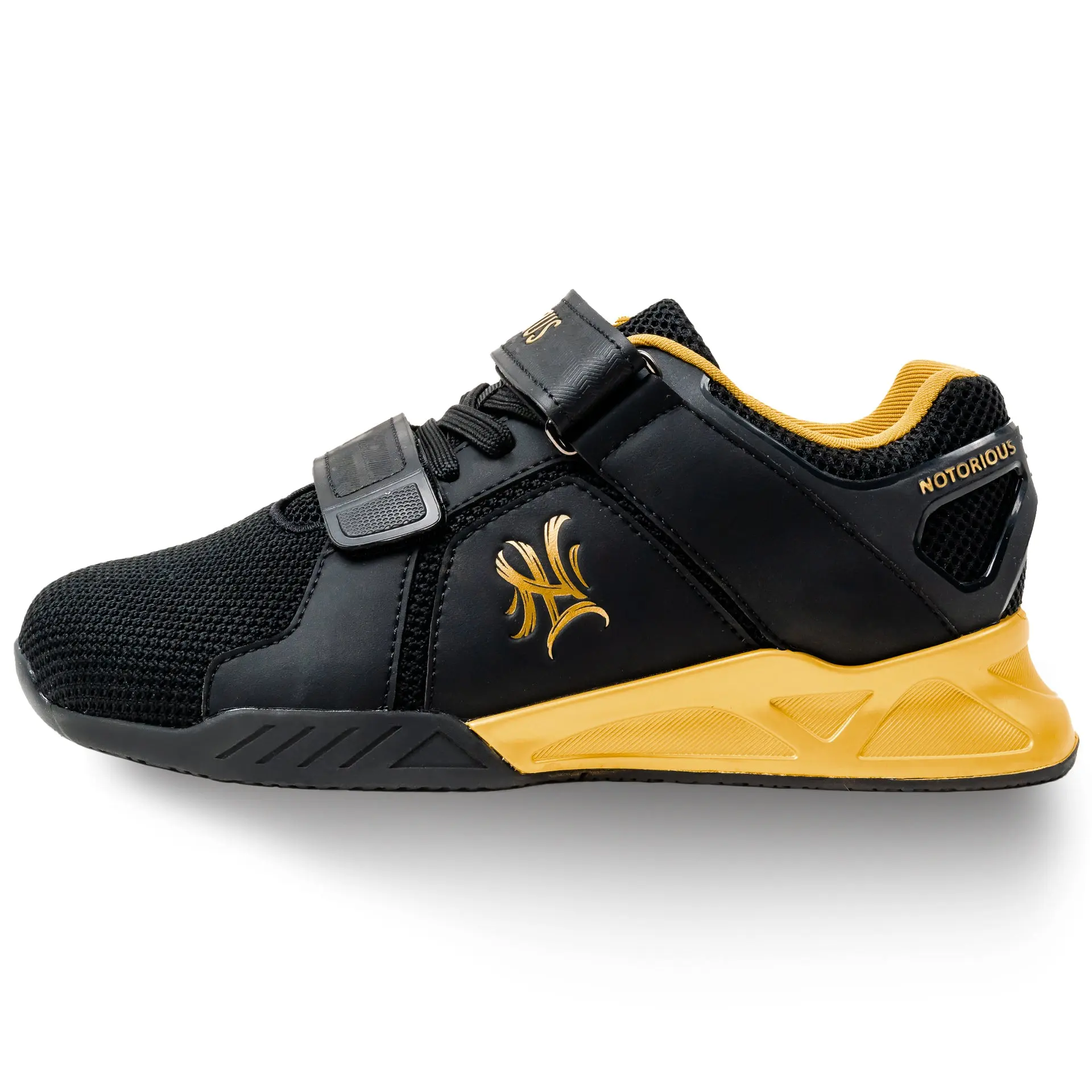 Ronin Lifters - Wide Toe Box Squat Shoe, Heeled Weightlifting Shoe with Novus Griptech Ronin Lifters - Wide Toe Box Squat Shoe, Heeled Weightlifting Shoe with Novus Griptech
