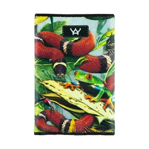 Yay Novelty 1082 The Perfect Slim Wallet for Front Pocket Use - Scary Creatures