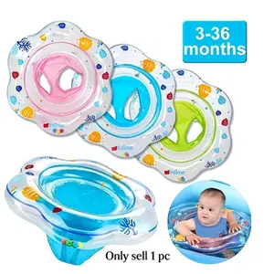 Inflatable Swimming Ring with Double Safety Airbags, 1 Piece Inflatable Swimming Ring, Swimming Pool Accessories for Gifts