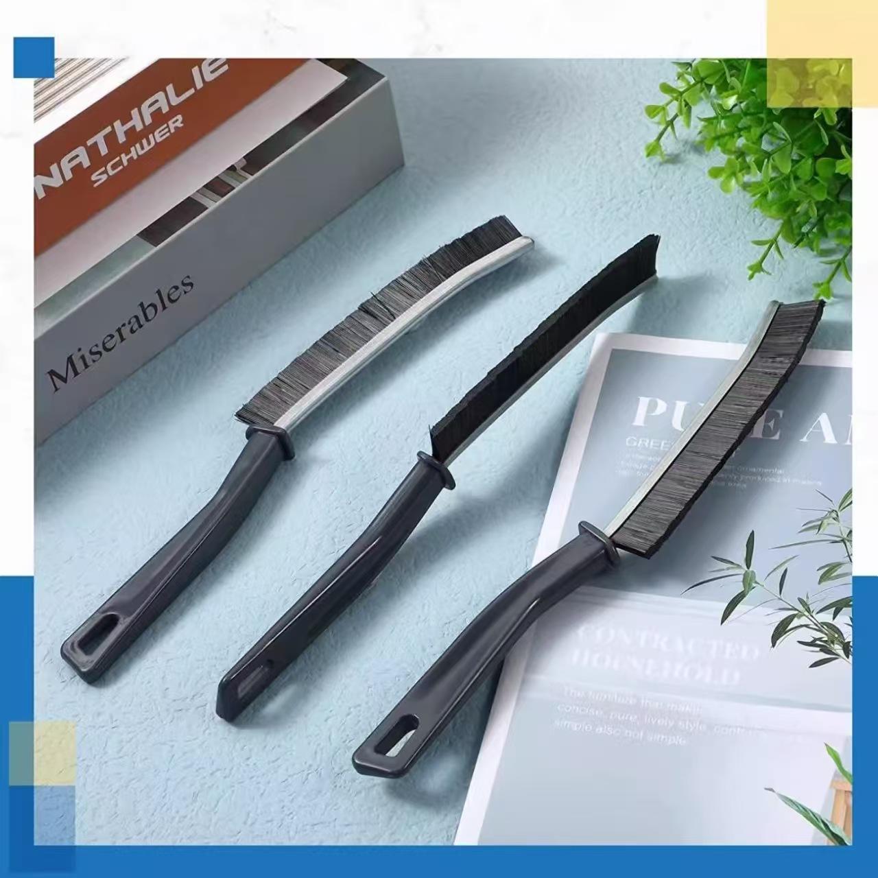 5 Pcs Hard Bristle Gap Brush，Multifunctional tile cleaning brush，for Bathroom Household Kitchen Tiles Window Crevice Cleaning，Spring Cleaning Tool