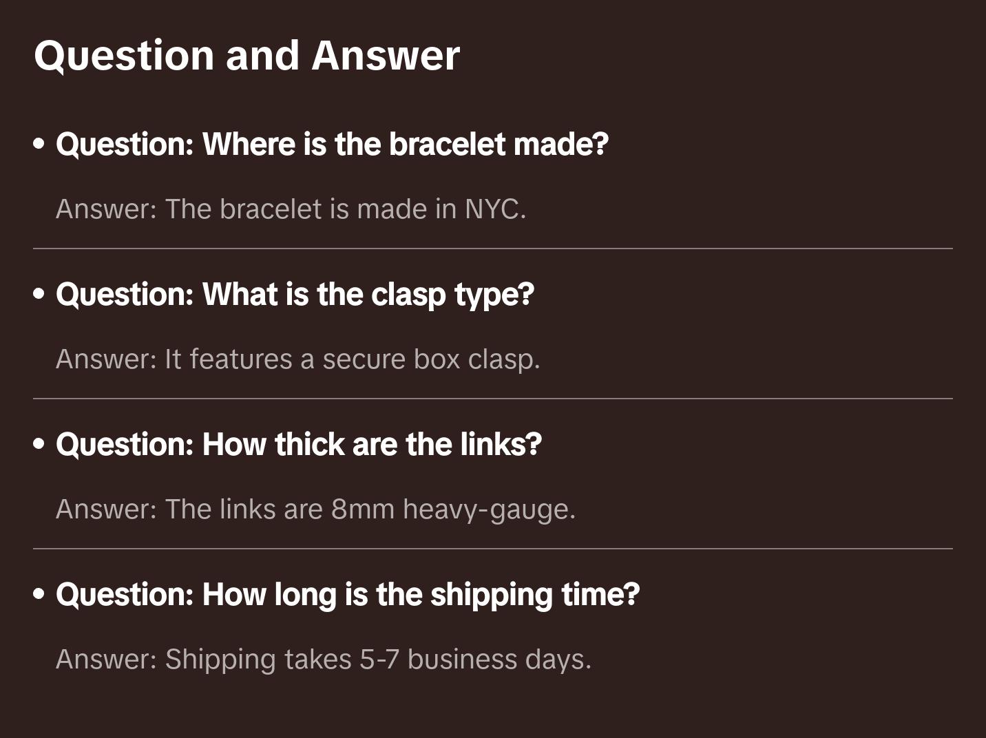 Cuban Link Bracelet – .925 Sterling Silver