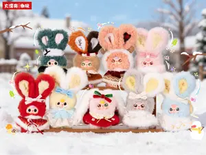 BabyThree Winter Series Plush Toy doll ，Bunny Plush Dolls，Soft Furry Collectibles，Backpack or clothing decoration，Stuffed Animal,summervibes