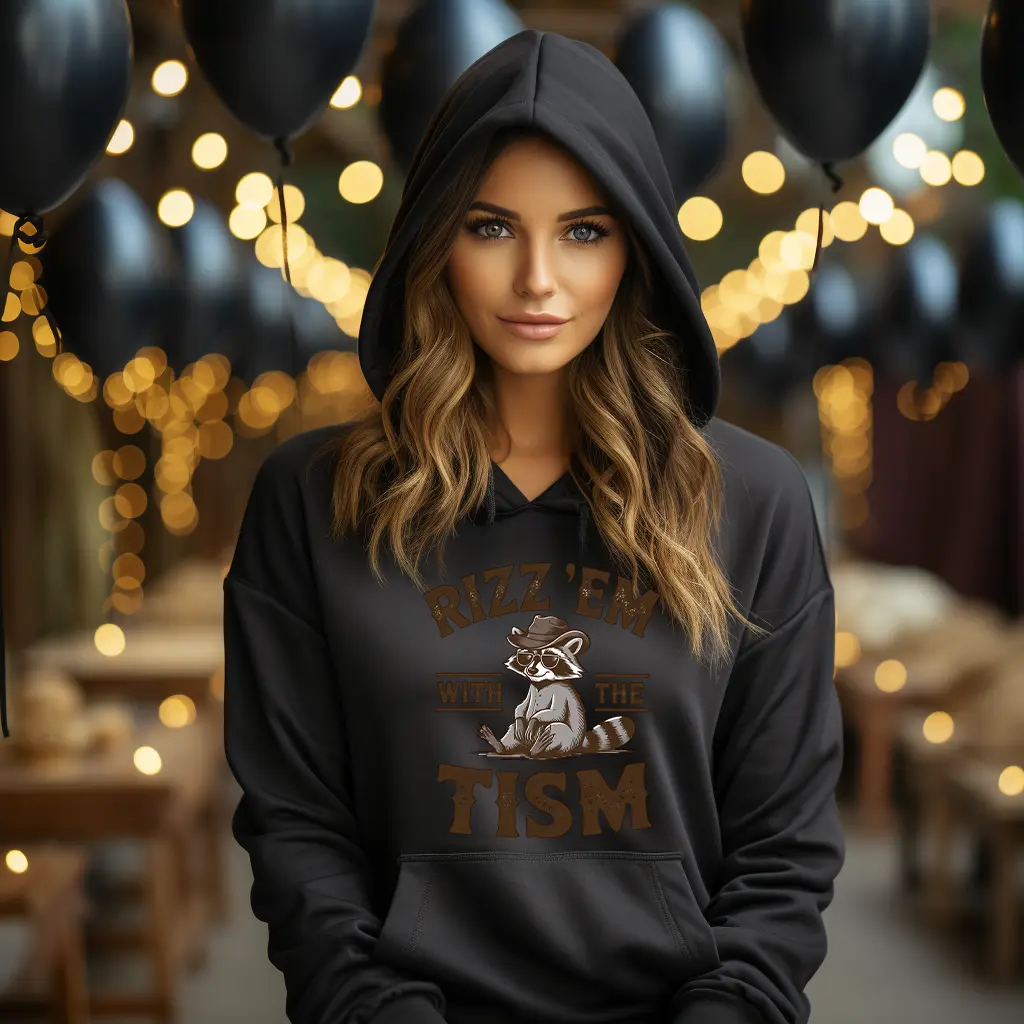 Rizz Em With The Tism Hoodie for Socially Unique People