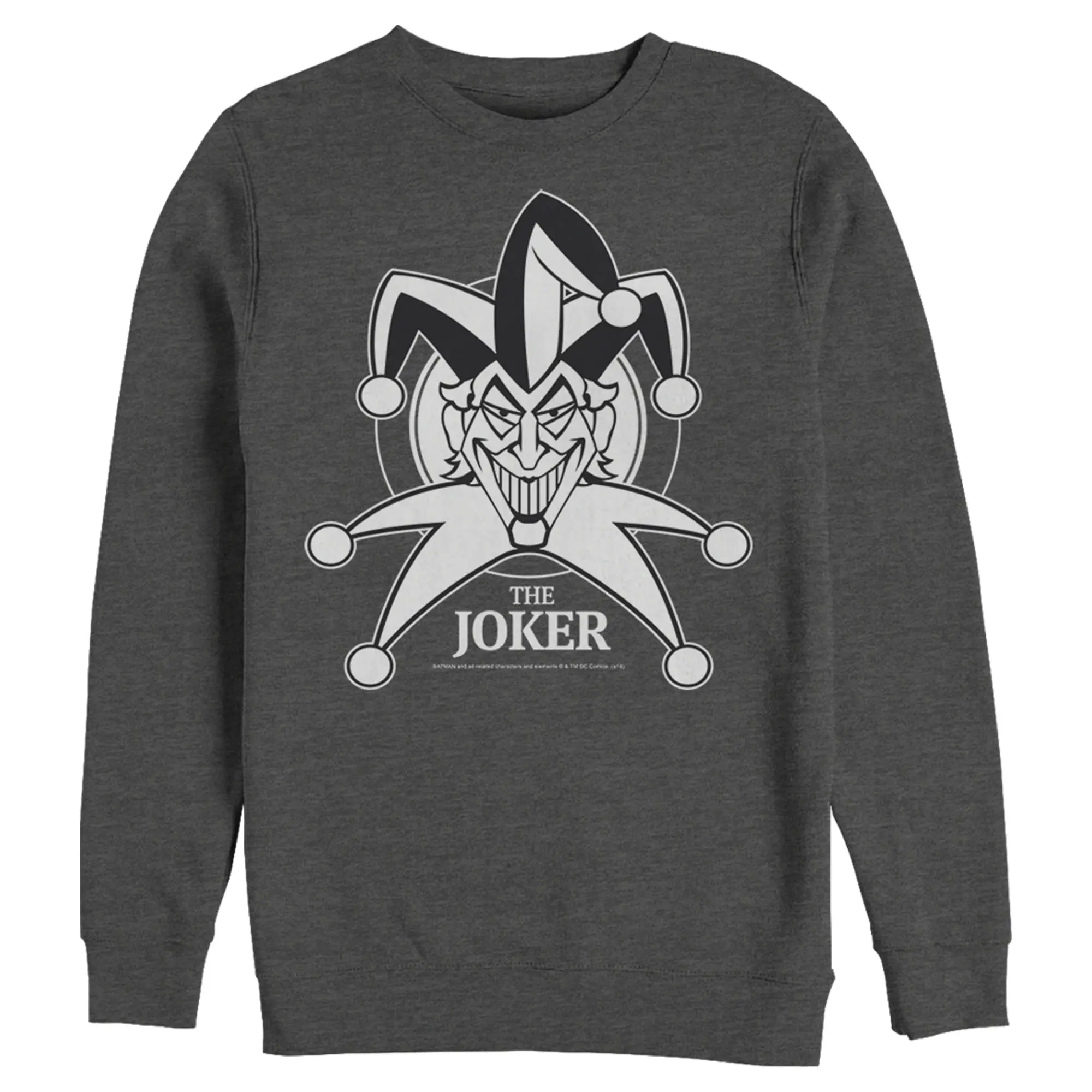 Men's Batman Joker Emblem Sweatshirt