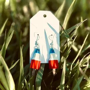 3D Printed popsicle earrings