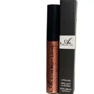 Brown Sugar Lip Brilliance Gloss - Long-Lasting, Pigmented Lip Gloss - Lipstick, Lipgloss Bronze Shiny Glossy Makeup Hydrate Cosmetic glittery