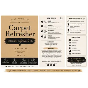 Carpet Refresher - Highly Scented, Limited Ingredients