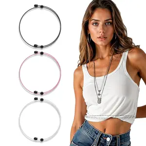 3Pcs Shirt Tuck Band Women, Adjustable Tool for Sweater and Shirts Belly Leaking Elastic Crop Bands to Change The Style of Your Tops Shirt Stays Belt for Women