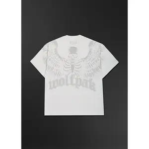 Deathwing White Graphic Tee