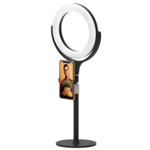 Tzumi ON AIR Halo Glow 8” LED Ring Light w/ Phone Mount