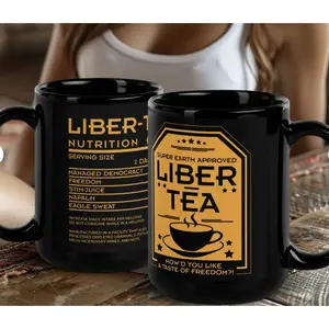 Liber-Tea Helldivers Nutrition Cup, Helldivers 2 Mug