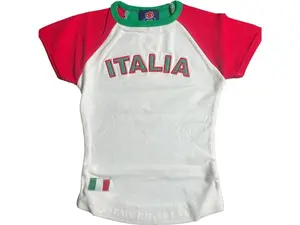 Italy French Terry Stretch to fit shirt Crop tee form fitted stretchable shirt really soft