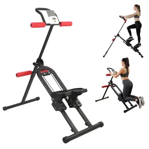 Lpxpass Stair Stepper for Home Upgrade Vertical Climber Workout Machine with Adjustable Handlebar for Full Body Exercise and Stability