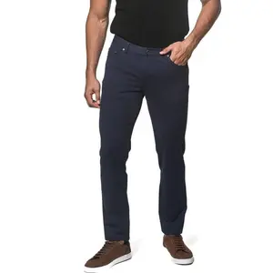 NAVY 5 POCKET STRETCH KNIT JEANS PM-3045
