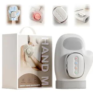 Therapeutic Hand Massager with Heat Therapy & Compression - Arthritis Pain Relief & Muscle Recovery, 3D Compression with 13 Airbags for Office Workers/Gamers/Post-Surgery Care, Gift