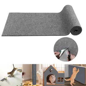 Anti-Scratch Cat Pads Cuttable Self-Stick Wall Mount Scratcher Mats for Indoor Furniture Pet Supplies Durable Protector Trim-to-Fit Scratch Deterrent Perfect Gift for Cat Owners Cat Furniture Protection Sheets