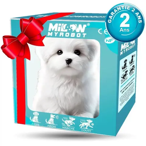 AI Robotic Dog, Ultra-Realistic Artificial Advanced Smart Electric Pet, Mimes Walking & Barking, Interactive High-Tech Electronic Companion, Ideal Christmas Gift