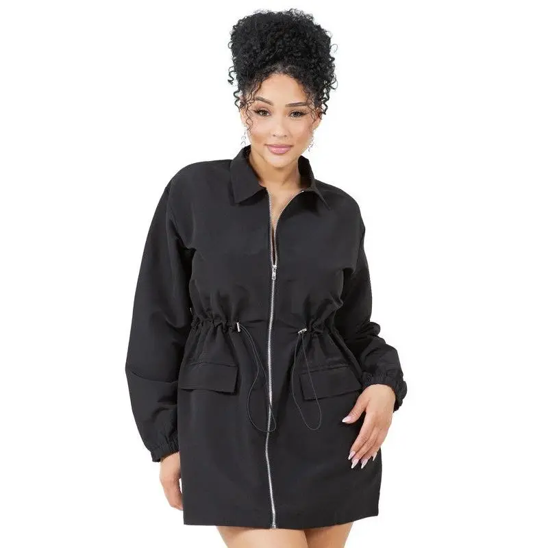 WOMEN FASHION NYLON DRESS