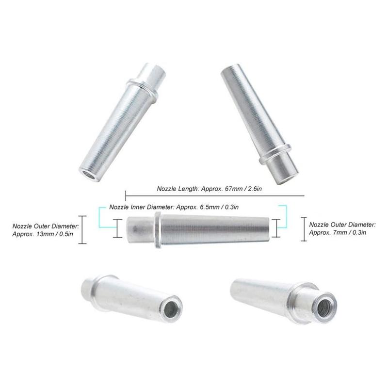 90psi Gravity Feed Sand Blaster Gun Kit - Hand Held Sand Blasting Spray Gun with 2 Nozzle Tips and Air Regulator Remove Paint, Rust, Stains, and Grime on Surfaces