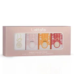 Yara Eau De Parfum Gift Set Mini Collection (4 x 5ml) by Lattafa