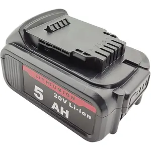 20V 5Ah  Replacement for  20V MAX XR ,  with  Cordless Power Tools, 1 Pack