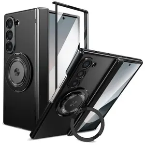 [LX]For Samsung Galaxy Z Fold 6/5/4/3 Shockproof Magnetic Ring Case Screen Protector Protection Protective TikTokShopBacktoSchool