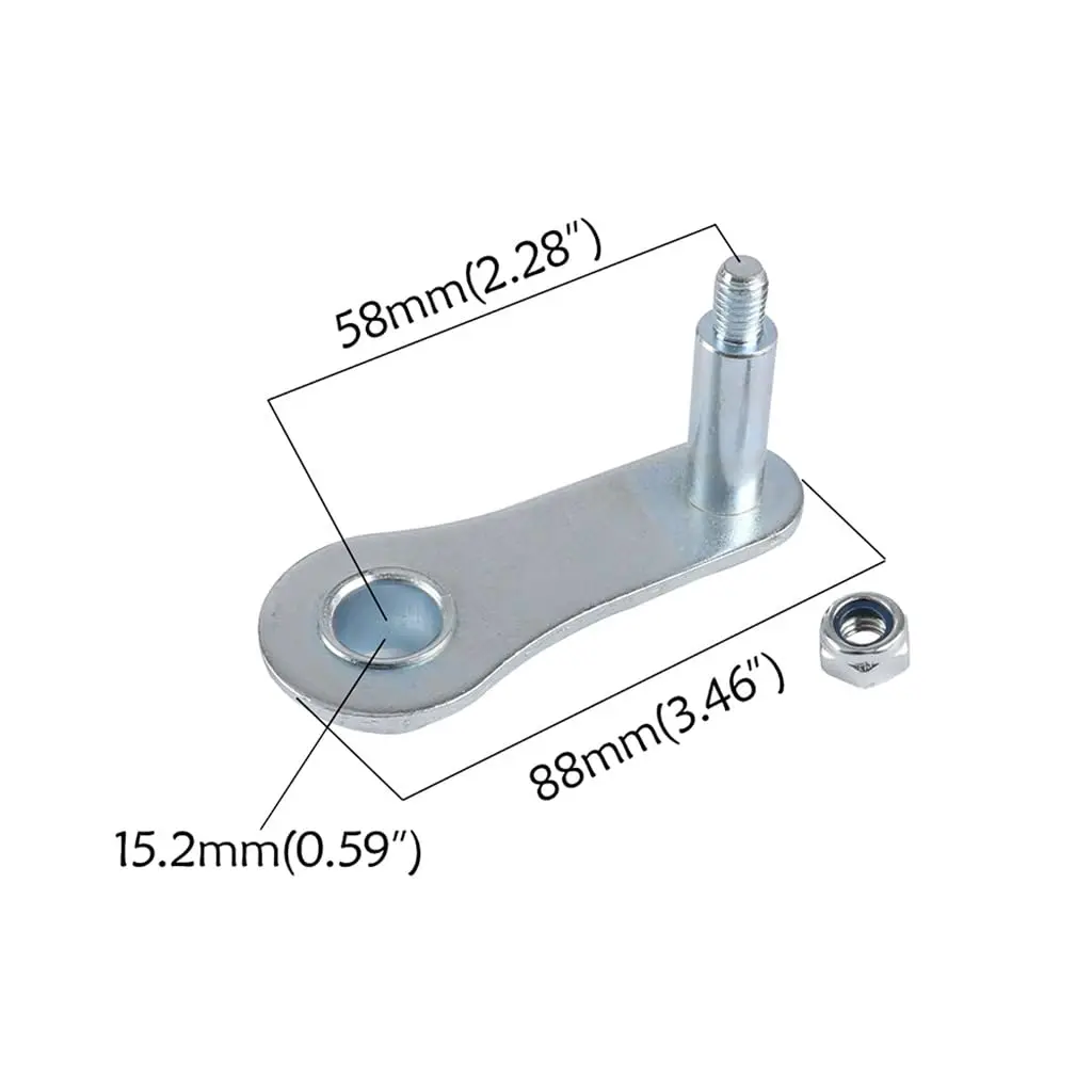 Chain Roller Tensioner Adjuster Guide Idler Spring Roller Wheel Chain Tensioner Adjuster for 50cc 70cc 90cc 125cc 140cc 150cc 200cc 250cc CRF XR KLX KX PW Dirt Pit Bike Pit Pro Quad ATV Go Kart Moped