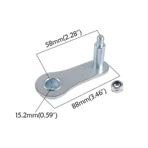 Chain Roller Tensioner Adjuster Guide Idler Spring Roller Wheel Chain Tensioner Adjuster for 50cc 70cc 90cc 125cc 140cc 150cc 200cc 250cc CRF XR KLX KX PW Dirt Pit Bike Pit Pro Quad ATV Go Kart Moped