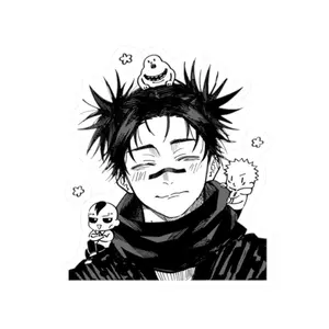 Choso Brothers JJK Chibi Manga Cute Anime Sticker Gift Otaku Weeb