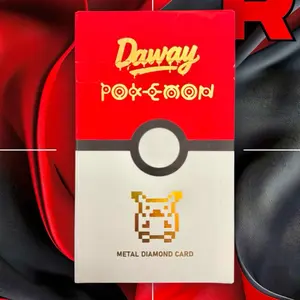 Daway Metal Diamond Card - 1 Metal Diamond Anime Card Per Box