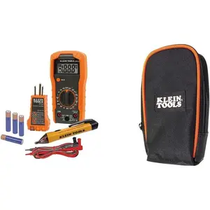 Test Kit with Multimeter, Noncontact Voltage Tester and Case