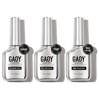 Nail Glue Gel & Gel Top Coat & Base Coat