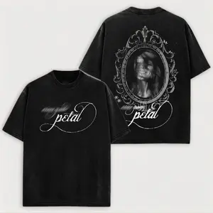 Retro Ariana - Eternal Sunshine Tour 2026 Graphic Vintage Petal Album Tee High-Quality Unisex Cotton Shirt Petal Merch Streetwear Graphic Shirt Gift for Ariana Fan