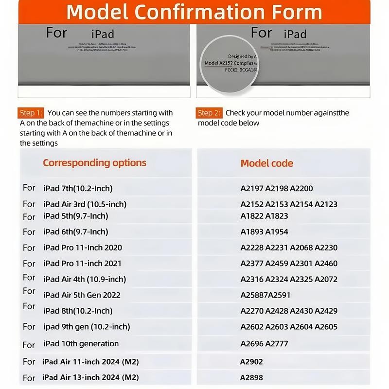 Light blue floral pattern, with adjustable stand and pen slot, foldable non-slip TPU protective case, suitable for iPad mini, iPad Air, iPad Pro/iPad 10th generation, 11th generation and other series iPad protective cases