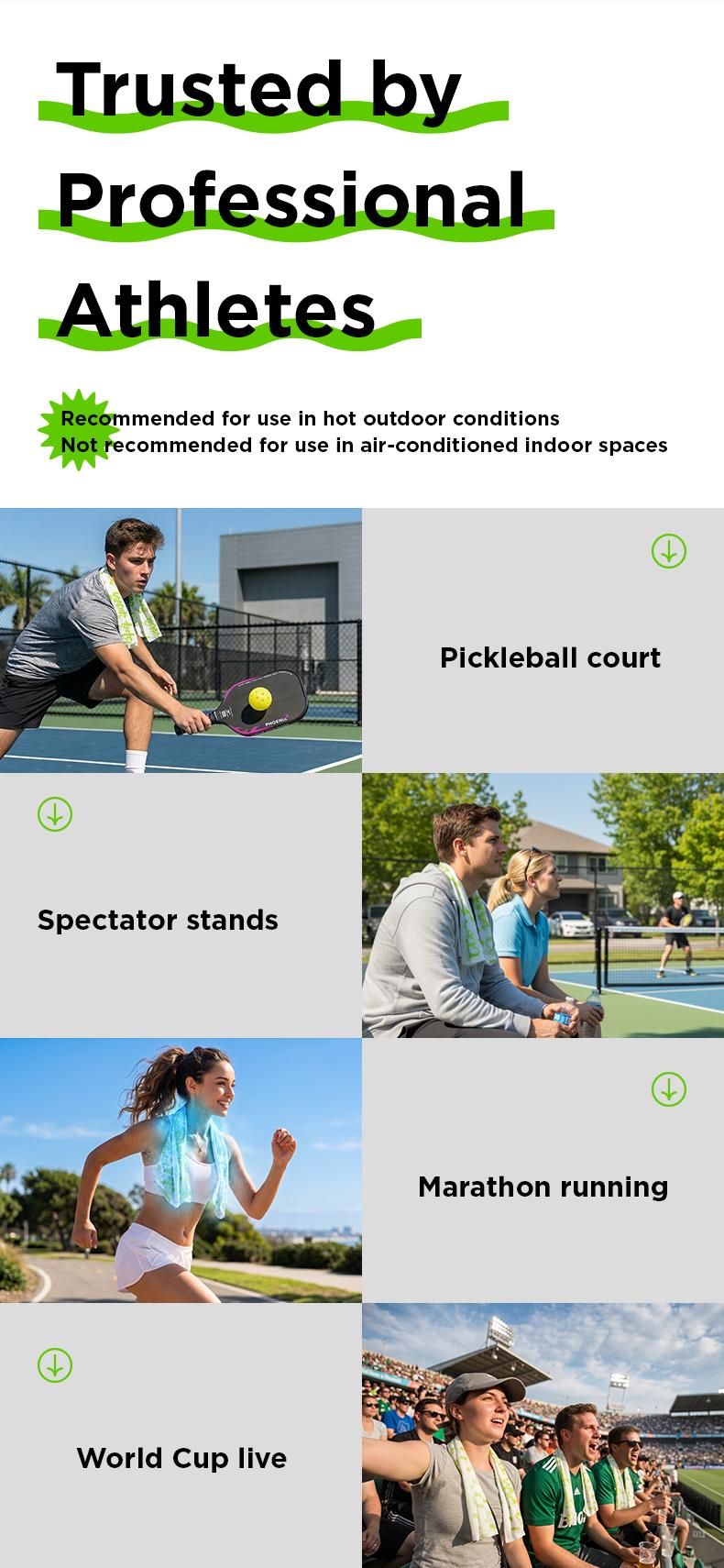 [Summer Launch Special] CoolRush Towel for Hot Weather –Instant & Long-Lasting Cooling for Outdoor Performance, No Rinse Large Cooling Body Wipe, Must Have for Summer Travel, Cruise, Concert, Rave, Lake, Gardening & Daily Use