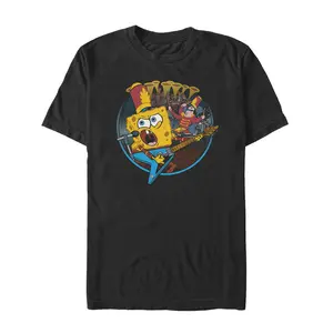 Men's SpongeBob SquarePants Bank Geek Practice T-Shirt
