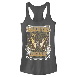 Juniors Womens Lost Gods Enjoy the Journey Racerback Tank Top