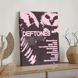 Diamond Eyes by Deftones Art Painting Decorative Classic Poster Art Wall Art Oil Painting Art Canvas Poster Decorative Painting Porch Living Room Art Decoration