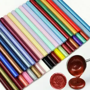 40 count Glue  Sealing Wax Sticks for Wax Seal , Sealing Glue  Sealing Wax Sticks Mini Glue Stick,  for Wedding Invitations,Christmas