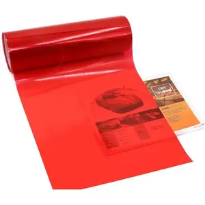 Car Light Tint Film Headlight Fog Light Taillight Red Tinted Vinyl Color Sticker Self Adhesive Shiny Chameleon Accessories 48''x12'' 1pc