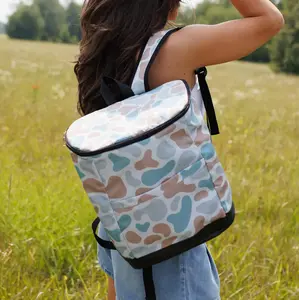 Duck Camo Backpack Cooler