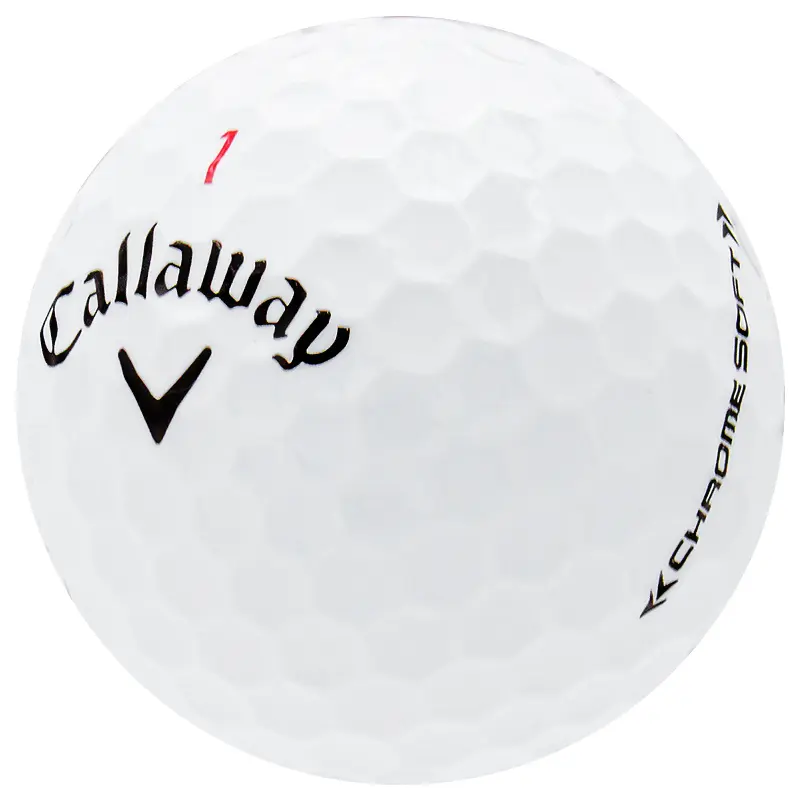 Callaway Golf Equipment - Chrome Soft Urethane Balls (1 Dozen), Tour-Level Golf Supply for Precise Spin & Enhanced Greenside Control