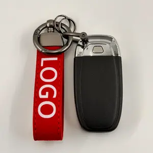 Alcantara car keychains - suitable for any car enthusiast, featuring multiple logos and a variety of colors for understated luxury; can also be used as bag charms.