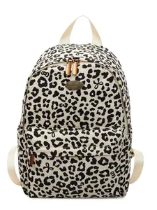 2026 New Style Leopard Print Adjustable Backpack, Stylish and Versatile Large Capacity Double Shoulder Bag, Casual and Commuter Use